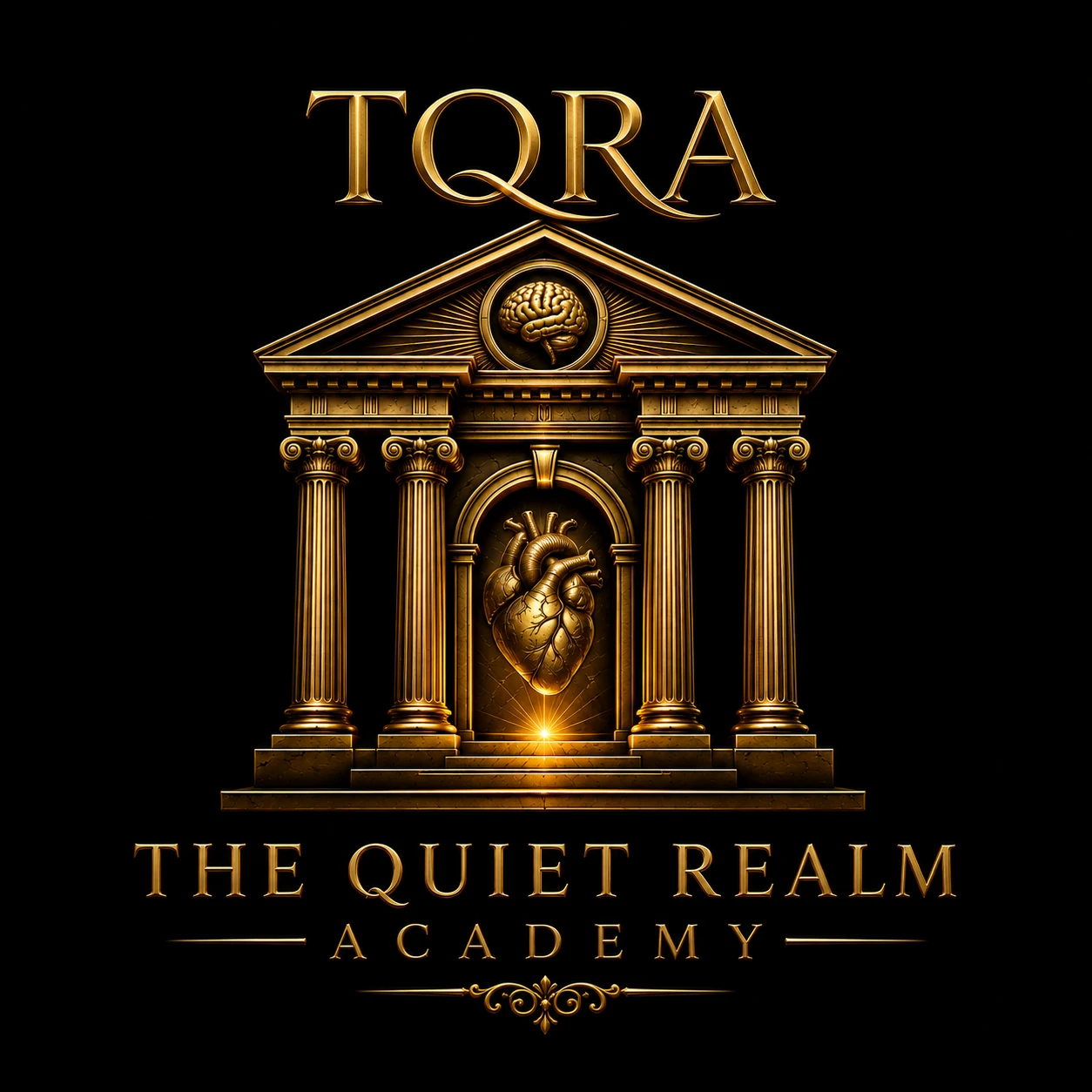The Quiet Realm Academy — official emblem